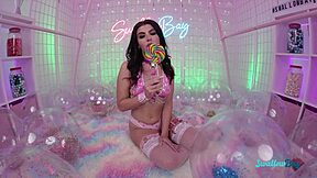 gal ritchie takes rough ride on big cock with hairy wet pussy