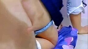 mexican amateur teen's tight pussy and ass wrecked hard homemade