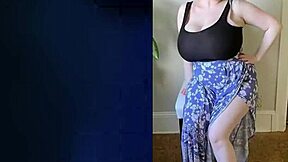 whoa check out this bbw's massive jiggling tits