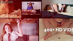 british blonde student smokes while i jerk off to her joi commands