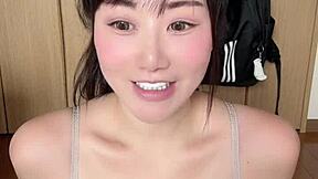 Watch this girl show you exactly how to handle big natural tits right