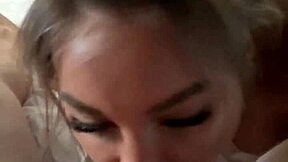 monika fox milf with pierced nipples and tattoos sucks my cock pov then swallows every drop homemade