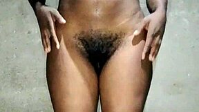 check out this amateur african beauty cumming hard twice