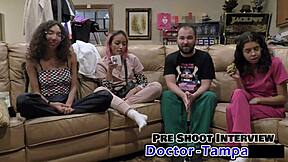 Dr Tampa Performs Aria Nicole's Yearly Gaping Pussy Exam
