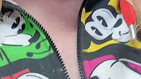 chubby big tits babe spreads hairy pussy and teases in lingerie compilation