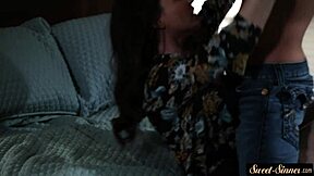 Alluring Milf Bounces Big Tits in Taboo Cowgirl Pounding!