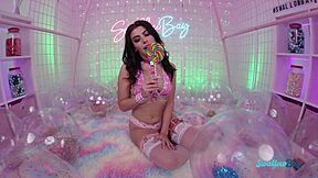 gal ritchie takes rough ride on big cock with hairy wet pussy