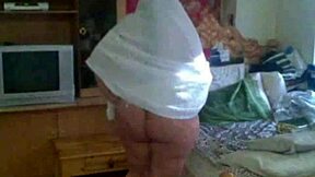 hot indian auntie spreads legs for intense anal pounding sex