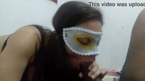 Skinny Brunette Sucks Cock Before Creampie Deep Inside