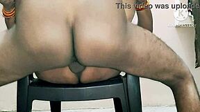 Horny Indian Desi Mom Bent Over for Neighbor Boys' Big Cock Doggystyle Pounding