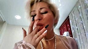 damn this russian milf aimee sucks cock like a pro wife cocksucker!!