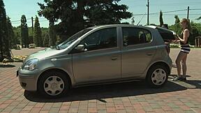 does busty jasmine black's tongue make katalin kiraly's shaved pussy drip?