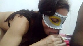 Skinny Brunette Sucks Cock Before Creampie Deep Inside