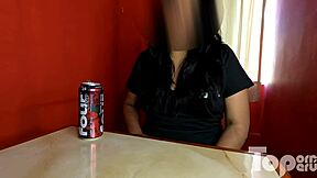 chubby latina romina moans non-stop in casting confesses near-virgin and gives ass creampie!!
