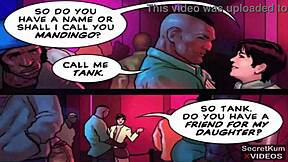 Angry Kardashian wife catches sidechick's lipstick on hubby's BBC during interracial cheating gangbang episodes 3 and 4