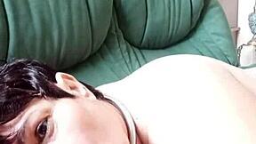 french chienne marie bound for fellation uro with two guys