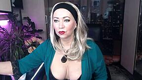 damn this russian milf aimee sucks cock like a pro wife cocksucker!!