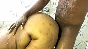 wanna see her big ebony ass bounce while fucking in the bathroom