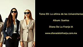 la ultima de las universitarias diana de la franja dances sexy at swingers nightclub