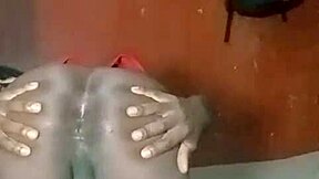 Sexyjayla254 strips clothes rips them off then fingers gaping asshole closeup