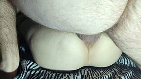 korean wife fingers cum-filled pussy after deep creampie fuck