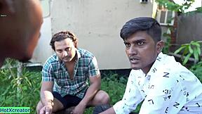 desi wife bends over ranch for young stud while hubby watches