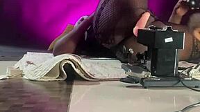 pro ass eater devours shaved ebony milf pussy lips