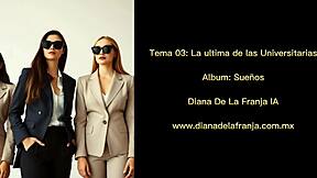 la ultima de las universitarias diana de la franja dances sexy at swingers nightclub