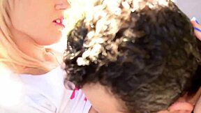 stefanni tarrago rides french monster cock in car as her natural tits shake wildly