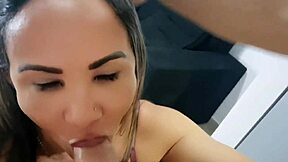 damn this athletic milf maid cheats with young boss's big cock creampie