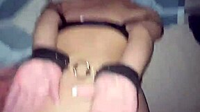 Amateur Wife Takes Short Intense Anal Pounding on Camera