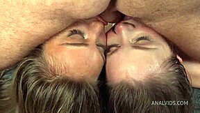 destroying her tight anal hole with rough assfucking and foot lick!