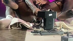 pro ass eater devours shaved ebony milf pussy lips