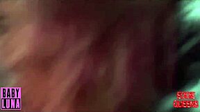 stepsis babyluna939 titfucks then swallows every drop ft her