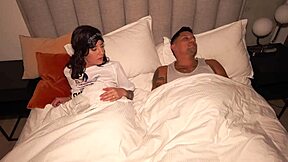 Wife Rides Husband's Cock After Catching Jerk-Off Session