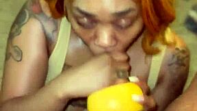 she chokes on grapefruit-sized bbc before gooch-deep pounding and cum blast