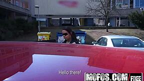 Public pickups like Ferrara Gomez sucking cock outdoors to pay those bills!