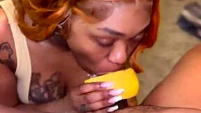 she chokes on grapefruit-sized bbc before gooch-deep pounding and cum blast