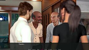 wife takes big black cock creampie in public interracial 3some