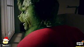 Ever wonder how the Grinch gets naughty in this XXX Screwbox parody pounding?