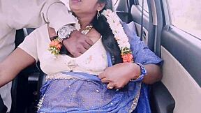 Beautiful Indian Aunty Dirty Car Sex Telugu Talks