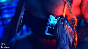 Crush Those Heels While Choking on Cock and Clamping Nipples Hard!