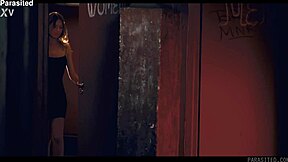 hey this tiny chick's hooked on riding that huge cock hard