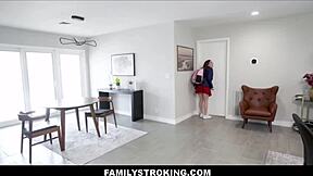 petite blonde teen katie kush and stepbro david lee dive into lesbian licks with big ass stepmom sophia locke