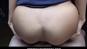 stepdad pounds window-stuck blonde averi hard