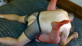 granny carmen gets fucked doggystyle bent over then cums on face swallow 😍💦