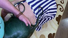 stepmom's huge tits and fat ass get drilled in every hole by stepson