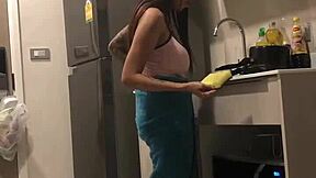 whoa those massive thai boobs look insane up close