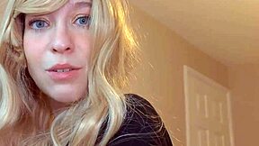 stepmom slips onto me while dusting the room around