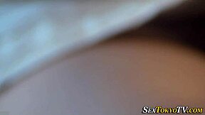 voyeur spies petite japanese teen rubbing her panty-covered vag in high definition